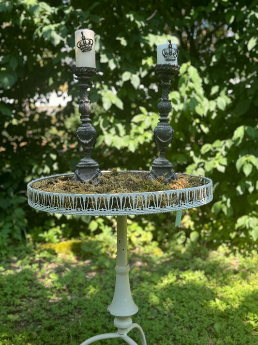 Kerzenständer Bolero aus Guss