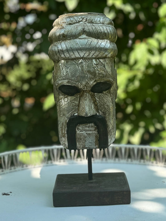 Arabischer Kopf - Silber