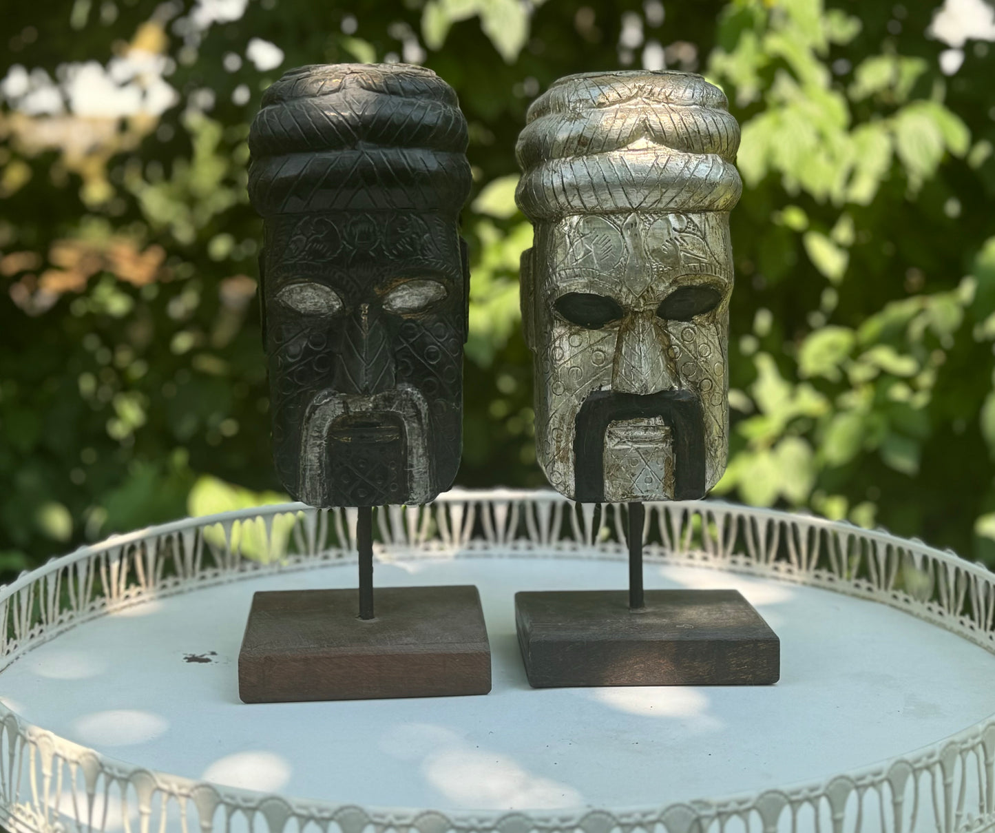 Arabischer Kopf - Silber