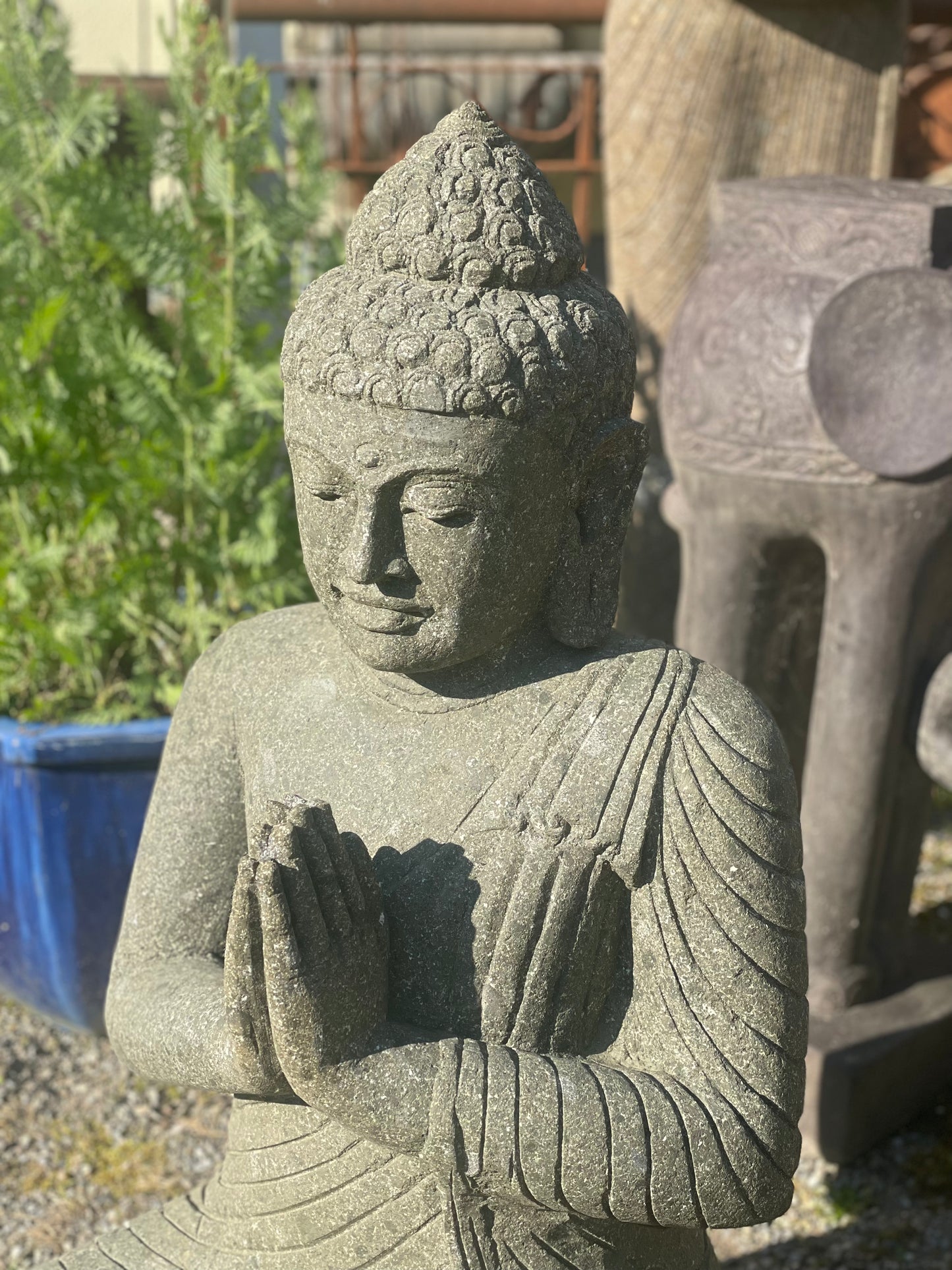 Buddha aus Basanit