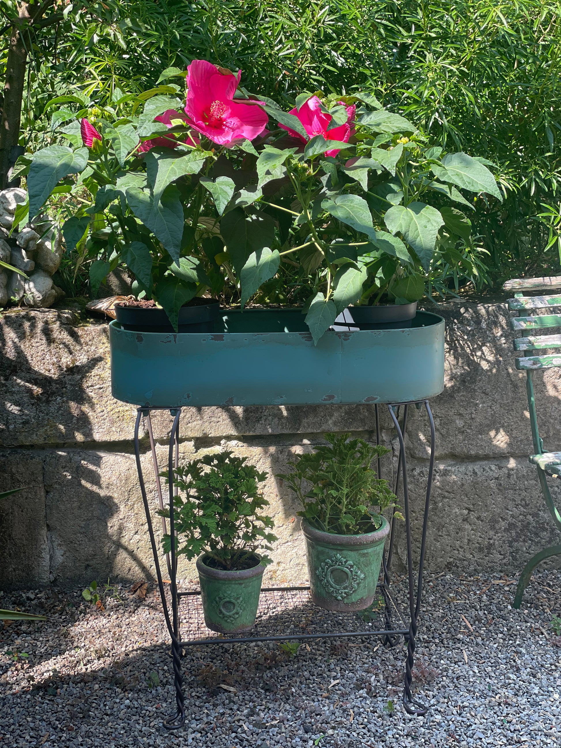Blumenständer - Blumenbank – Antik-Design-Hattenhofen.de